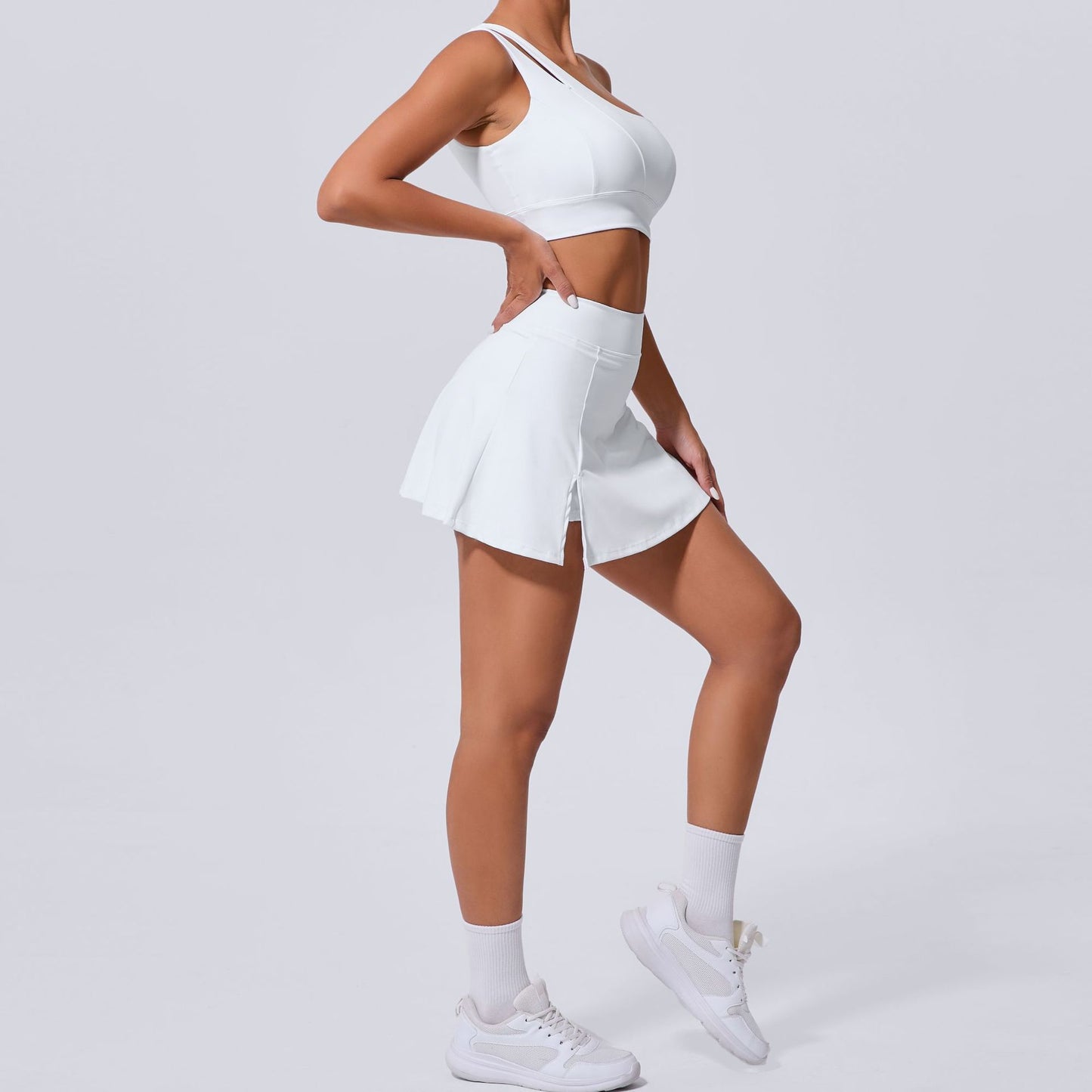 Rave Oneshoulder Set mit Rock