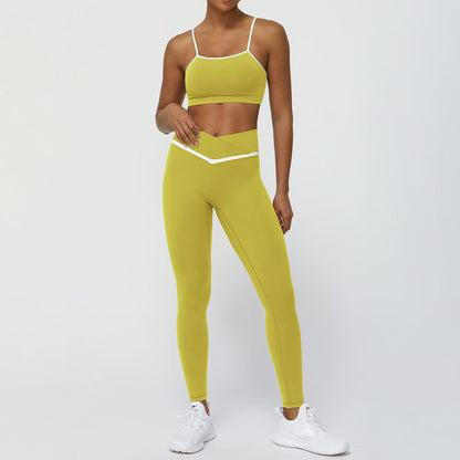 Basic Fitness Set mit Leggings oder Shorts