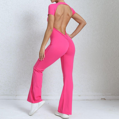 Onepiece Jumpsuit mit V-Rücken