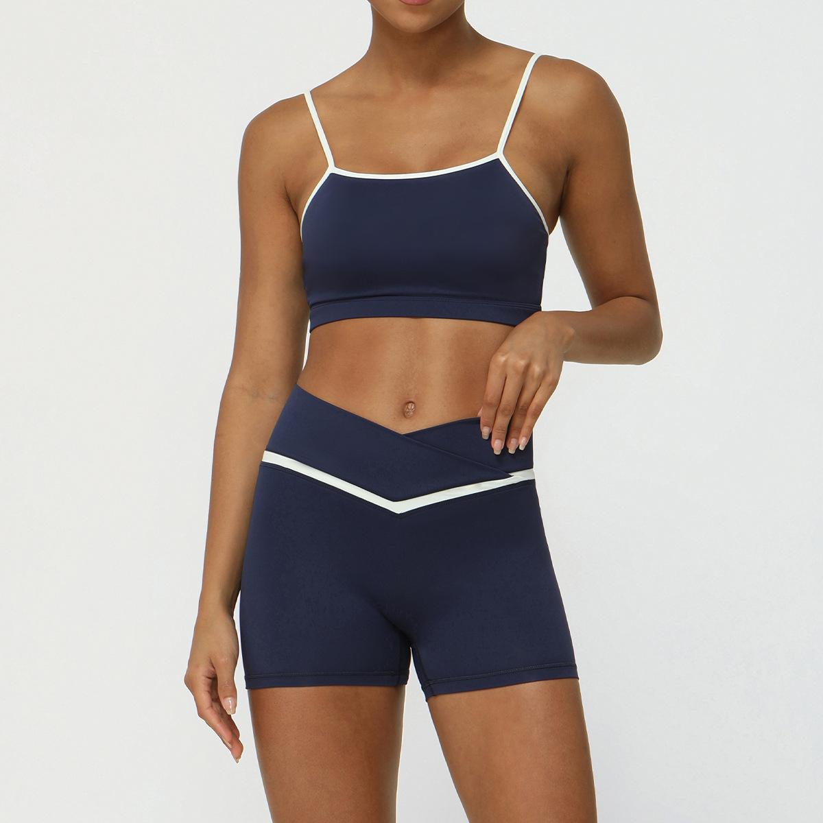 Basic Fitness Set mit Leggings oder Shorts