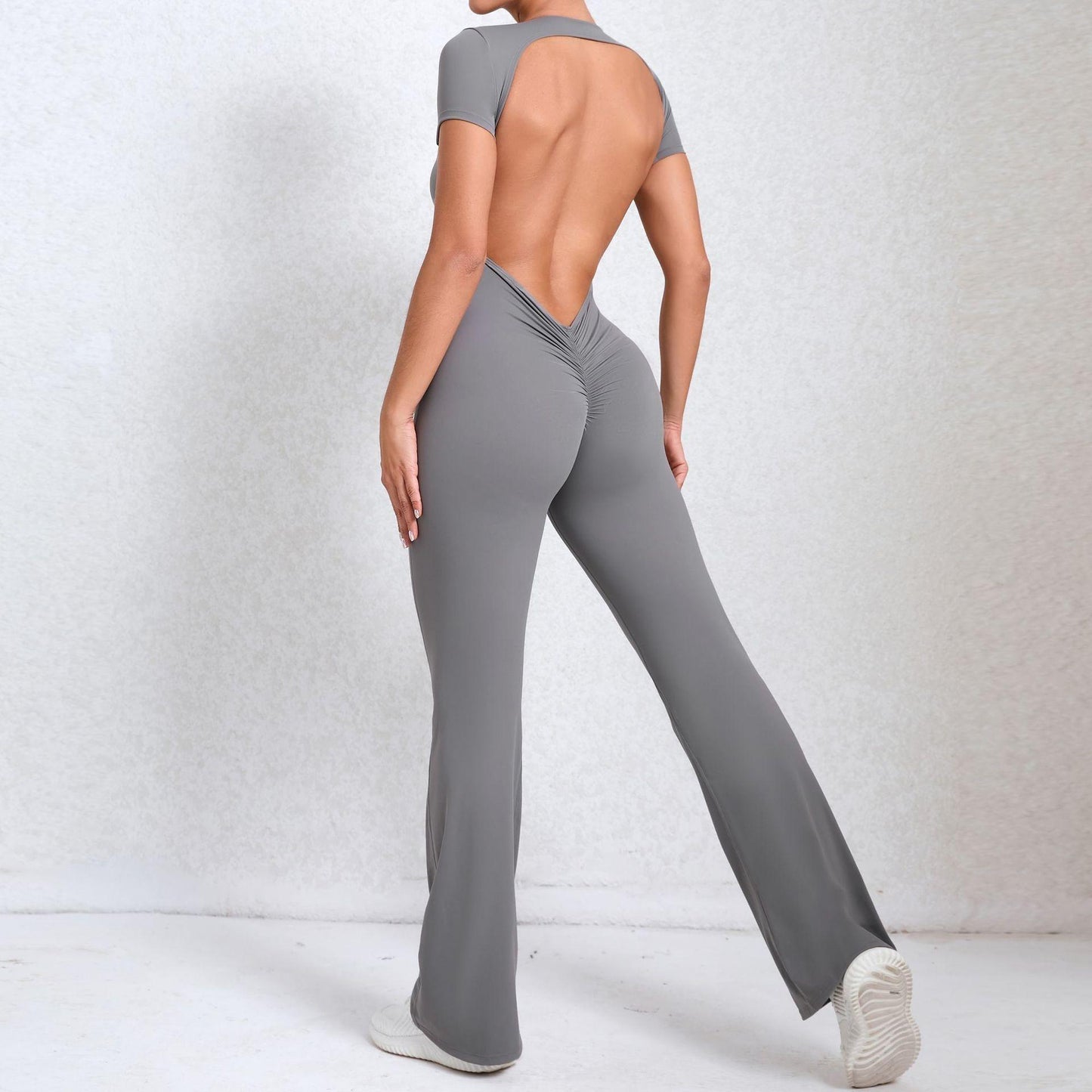 Onepiece Jumpsuit mit V-Rücken
