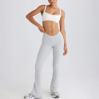 Lounge Set mit Hoodie und Bootcut Pants Mix&Match