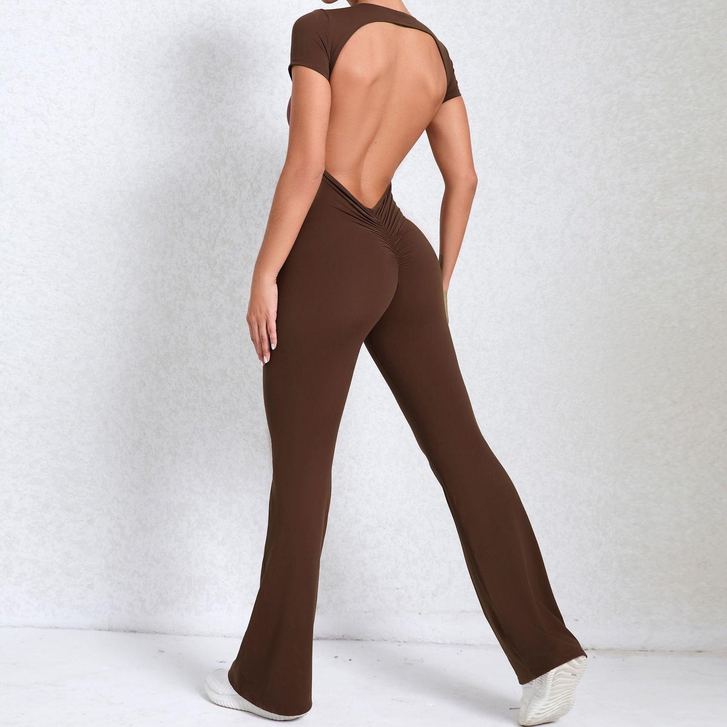 Onepiece Jumpsuit mit V-Rücken