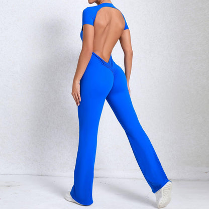 Onepiece Jumpsuit mit V-Rücken