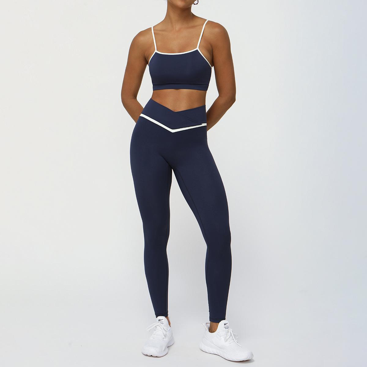 Basic Fitness Set mit Leggings oder Shorts