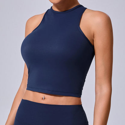 Basic schulterfreies Fitness Top