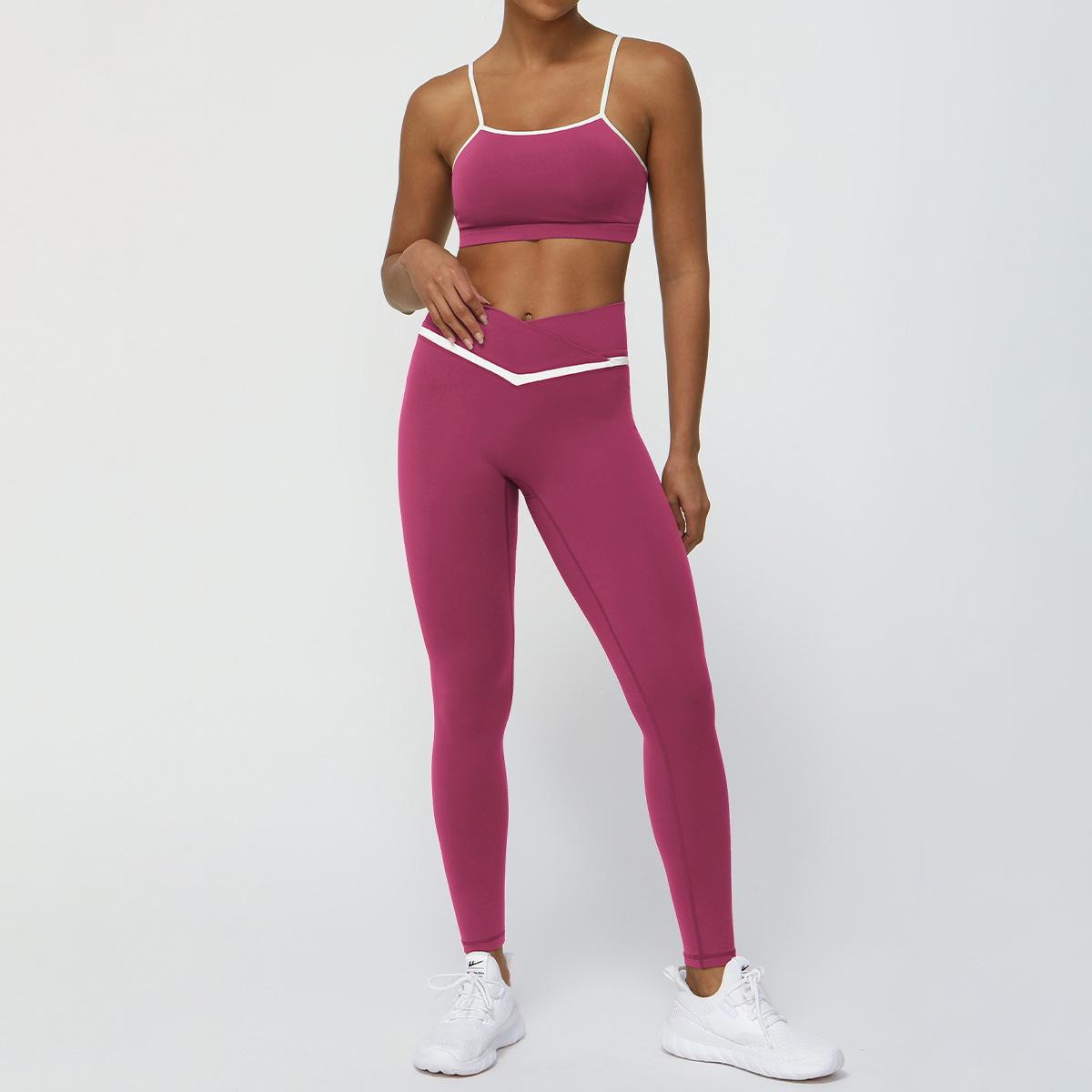 Basic Fitness Set mit Leggings oder Shorts