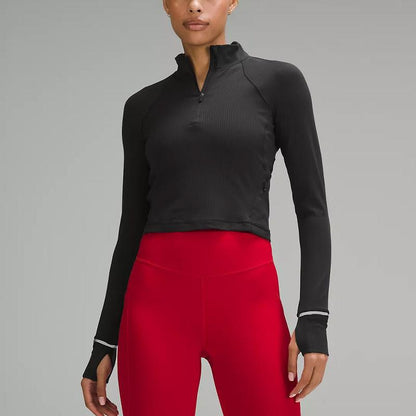 Running Longsleeve mit Reflektoren
