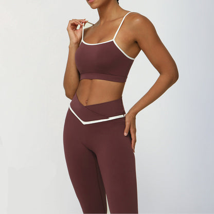 Basic Fitness Set mit Leggings oder Shorts