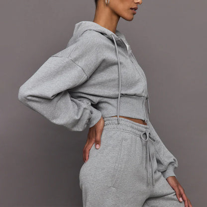 Trainingsanzug aus Jogginghose und Zipper Mix&Match