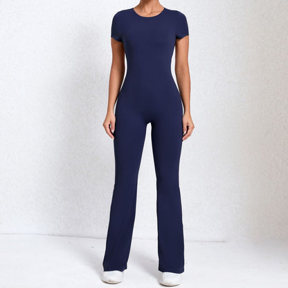 Onepiece Jumpsuit mit V-Rücken