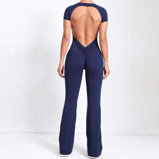 Onepiece Jumpsuit mit V-Rücken