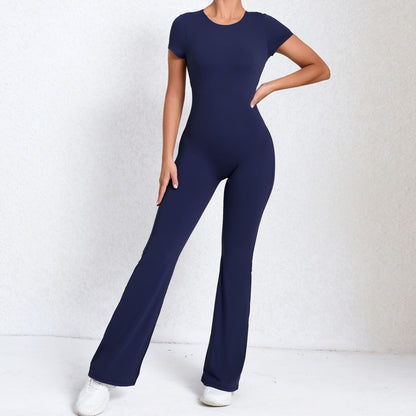 Onepiece Jumpsuit mit V-Rücken