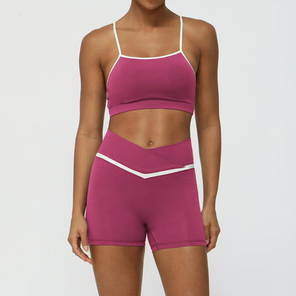 Basic Fitness Set mit Leggings oder Shorts
